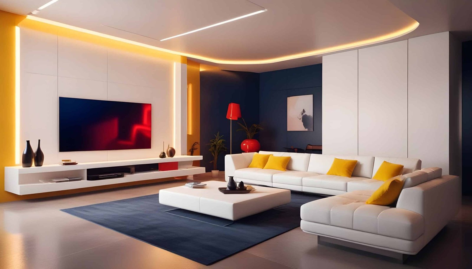 Livingroom Interior Design in Bangalore